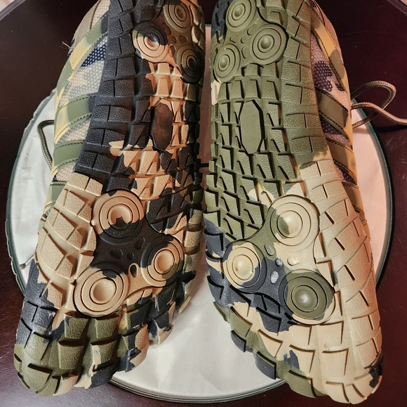 Weweya Men's BAREFOOT TRAIL Camo Running Shoes~Size 10 - Picture 3 of 5